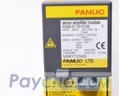 SERVO AMP MODULE A06B-6114-H103 Amplifier Fanuc Servo Drive