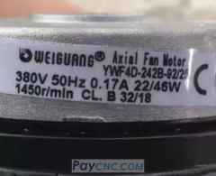 YWF4D-242B-92/25 (22/46W) Spindle Motor Fan
